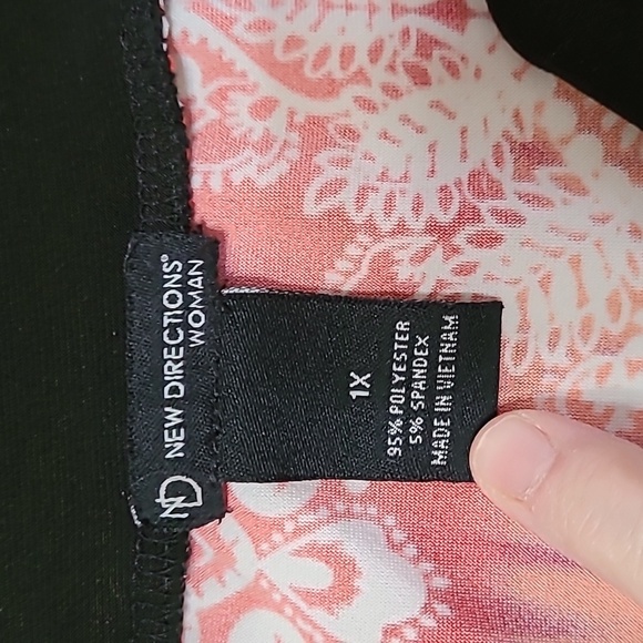 New Directions women's colorful maxi skirt size 1X - Picture 3 of 6